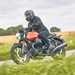 Moto Guzzi V7 Stone riding on UK roads