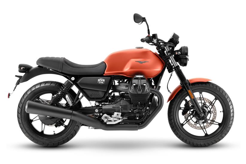 Saffron will be riding the Moto Guzzi V7 Stone 