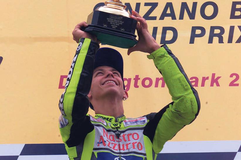 Rossi takes his first premier class victory