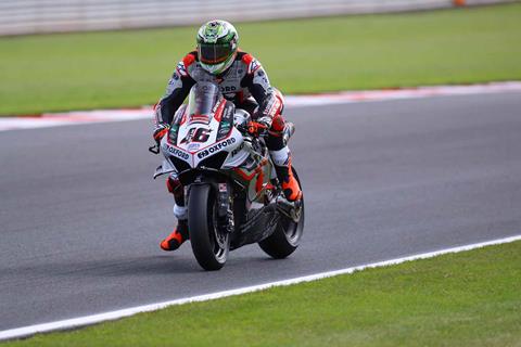 BSB Donington: Tommy Bridewell masters the tricky conditions to win race three