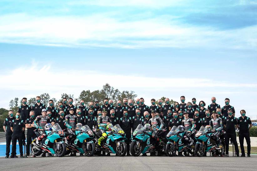 The 2021 Petronas SRT team photo. Petronas has ended its partnership with SRT