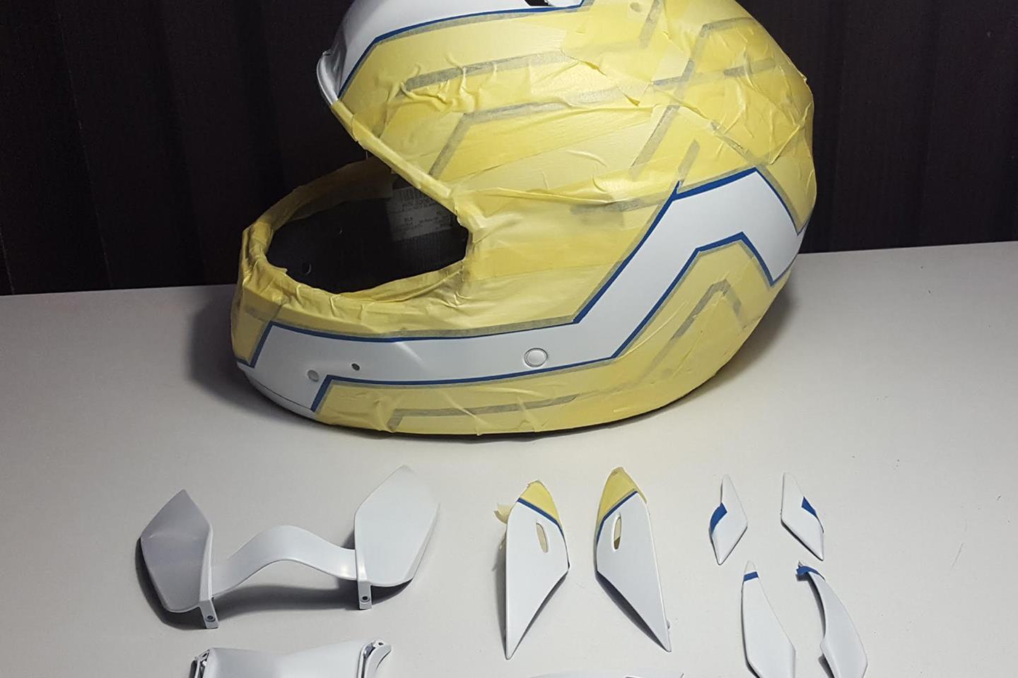 Diy hot sale helmet design