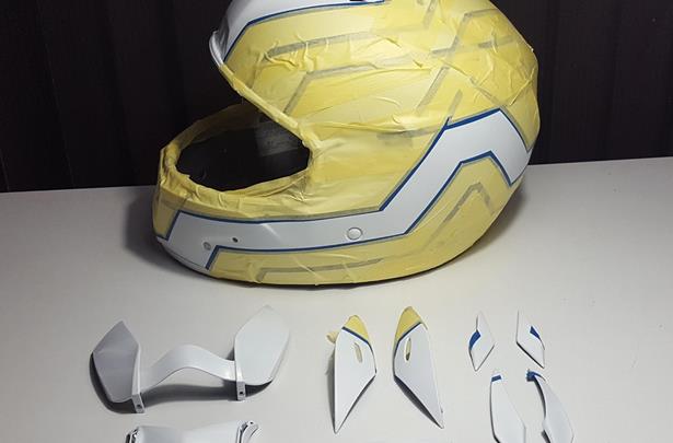 Now the time your own helmet |