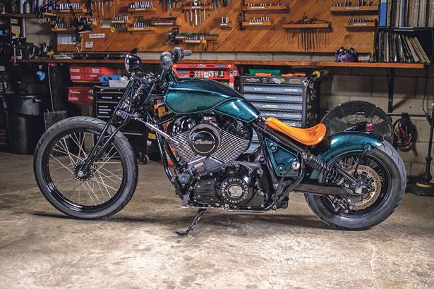 Legendary customisers join forces to create unique Indian Chief
