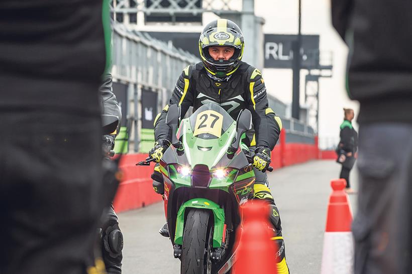 Ben gets out on track at Donington Park