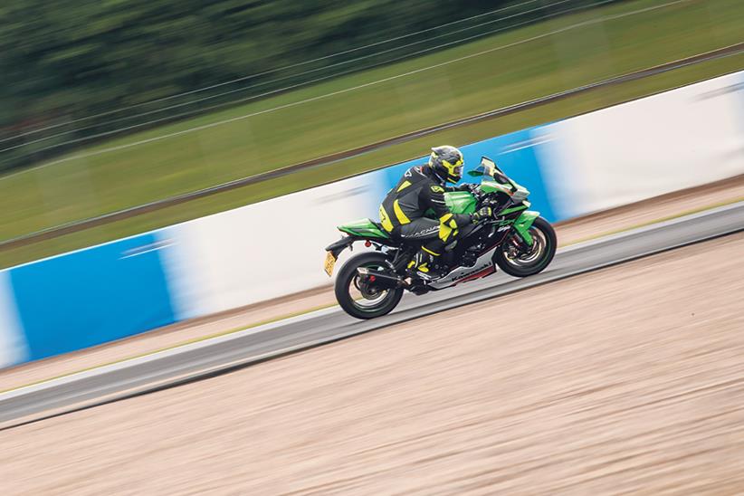 The riding theory is put to the test on track