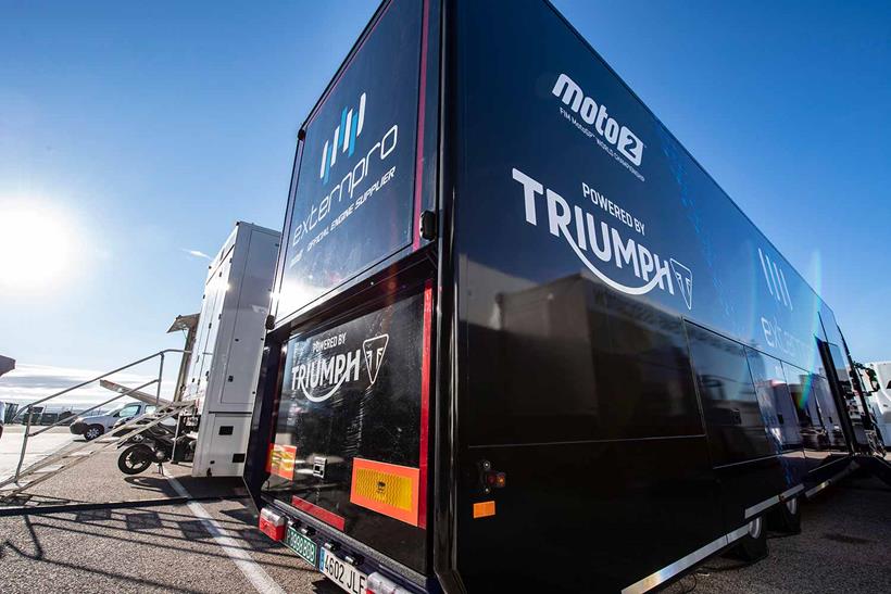 Triumph will remain as the sole Moto2 engine supplier