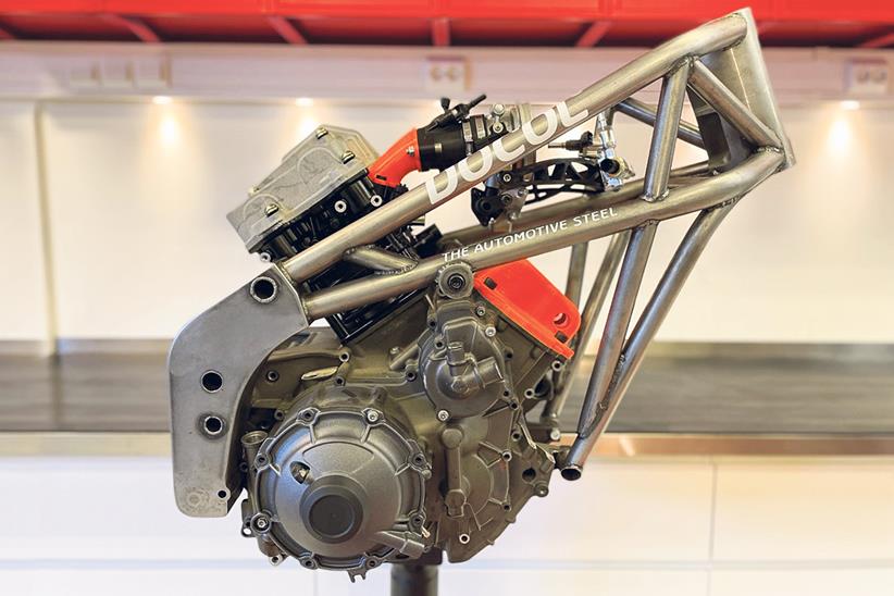 NCCR SuperSingle engine in a Docol frame