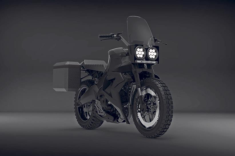 A render of a future Buell Super Tourer model