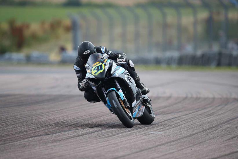 Sam Cox, pictured in 2019, will make his Superbike debut at Silverstone