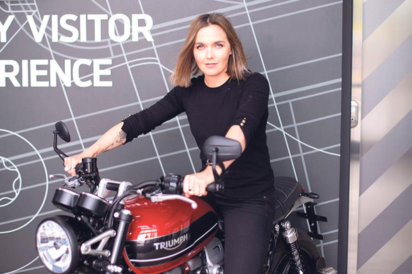 Victoria Pendleton is one of the Triumph stars involved