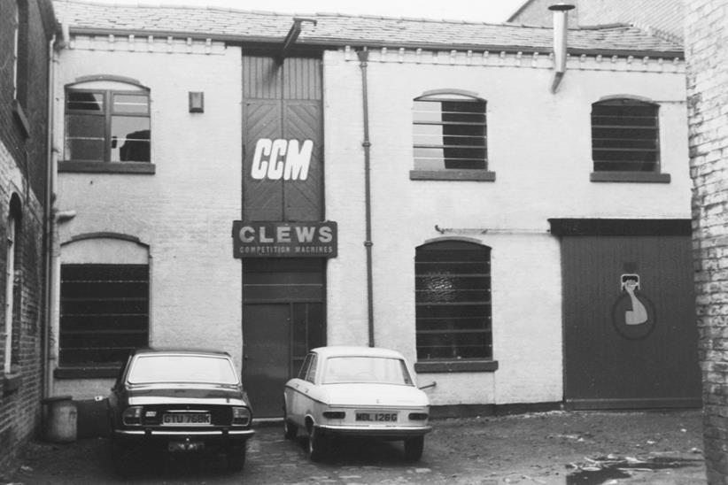 CCM's first factory in Shifnall Street, Bolton