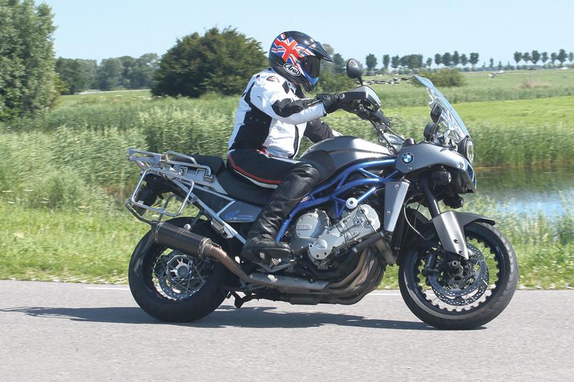 BMW K1600GS Mammoth on the road