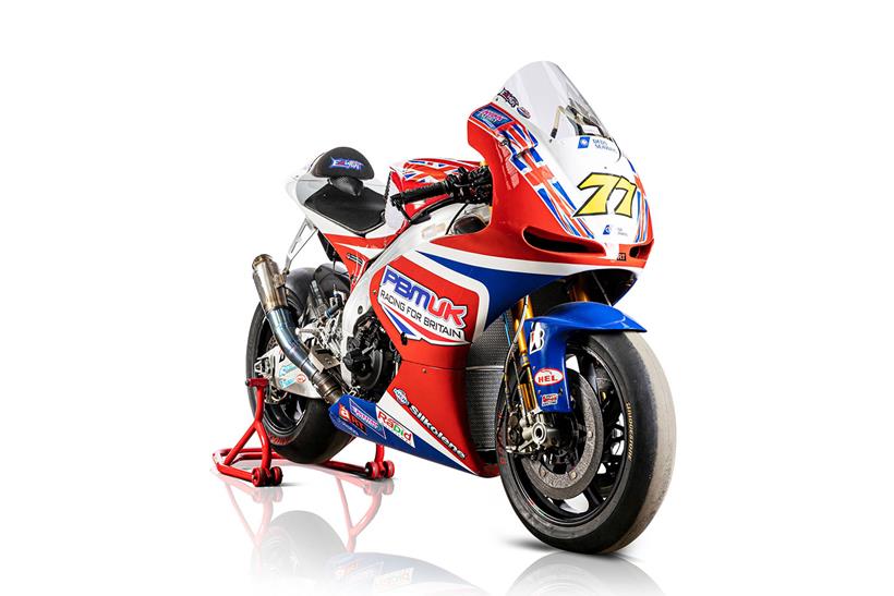 This James Ellison PBM race bike is for sale