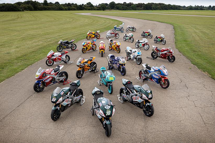 A 24-bike collection of rare racers is up for grabs