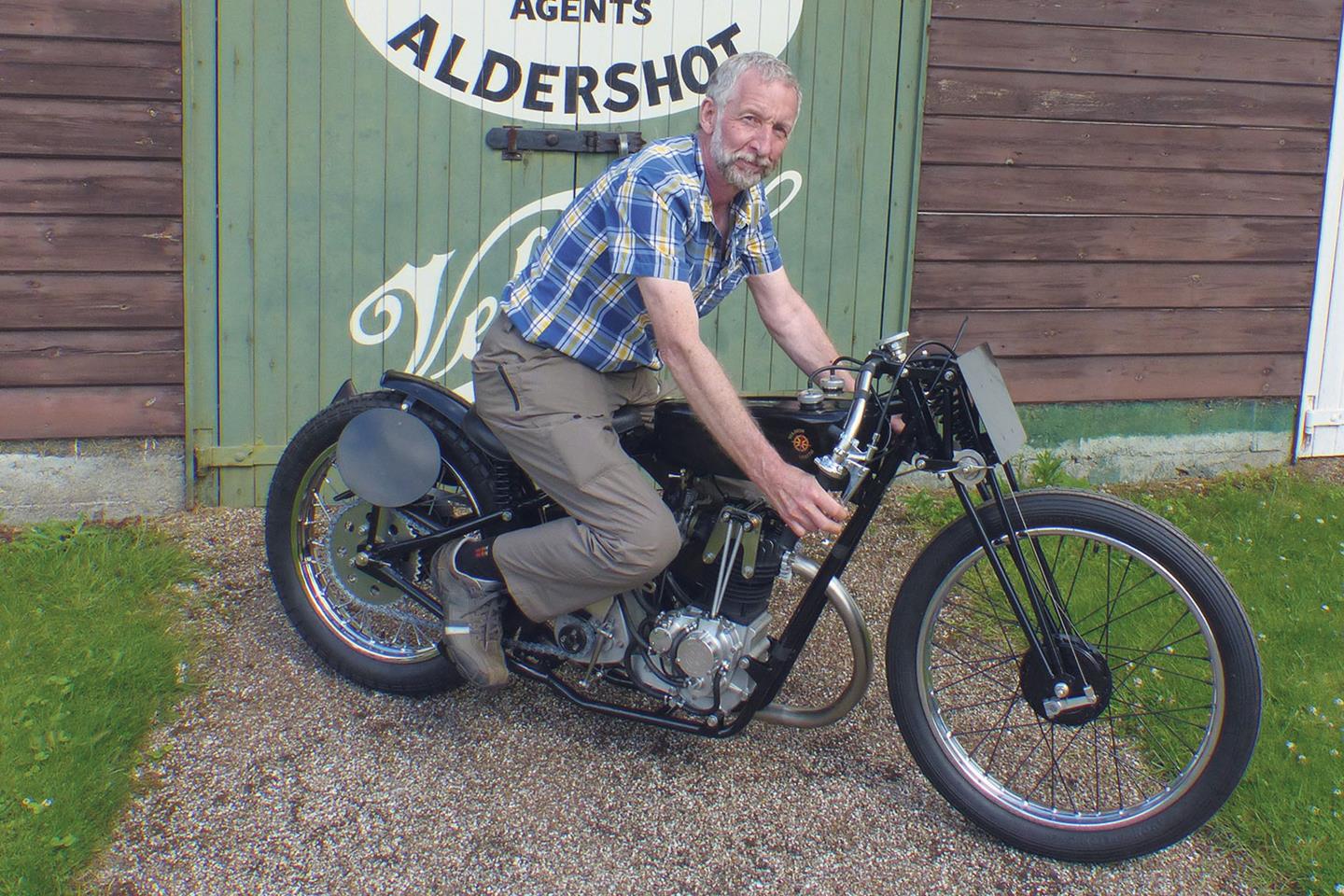 One-off 1920s-style Brooklands racer took four years to make