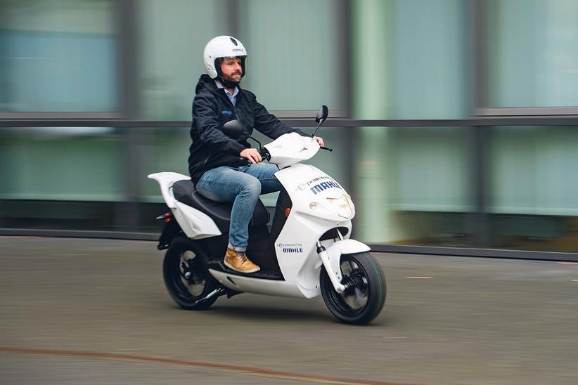 Mahle e scooter test vehicle