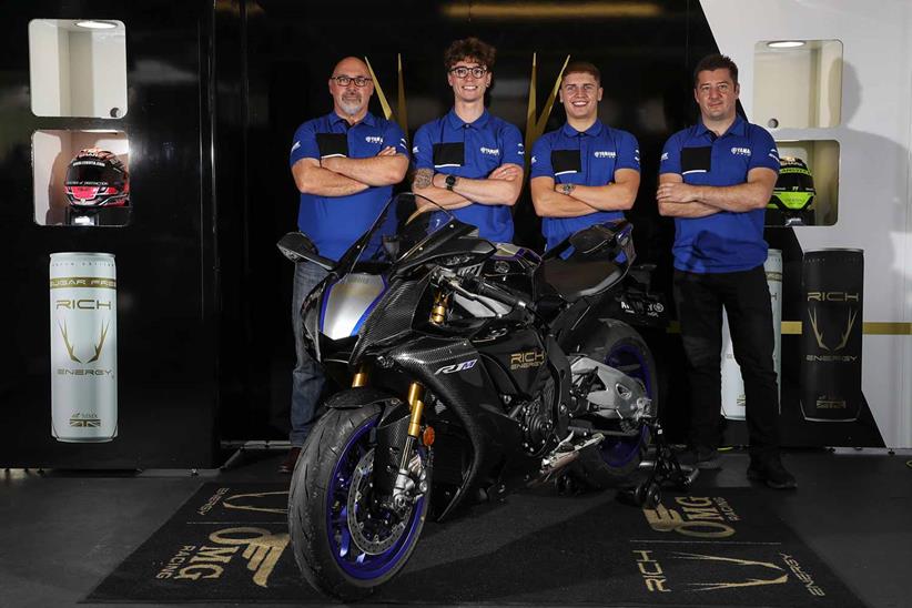 Alan Gardner's (left) team will switch to Yamaha power for 2022. 