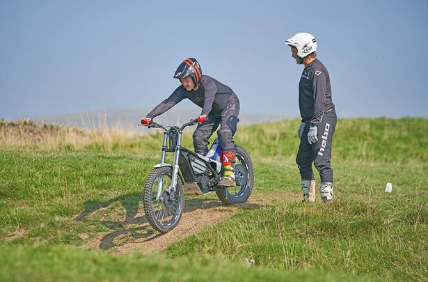 Try an electric trials bike at Inch Perfect Trials