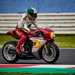 Giacomo Agostini riding the MV Agusta Superveloce Ago
