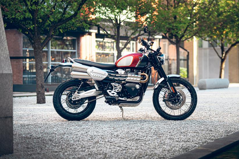 Triumph Scrambler 1200 XC Gold Line