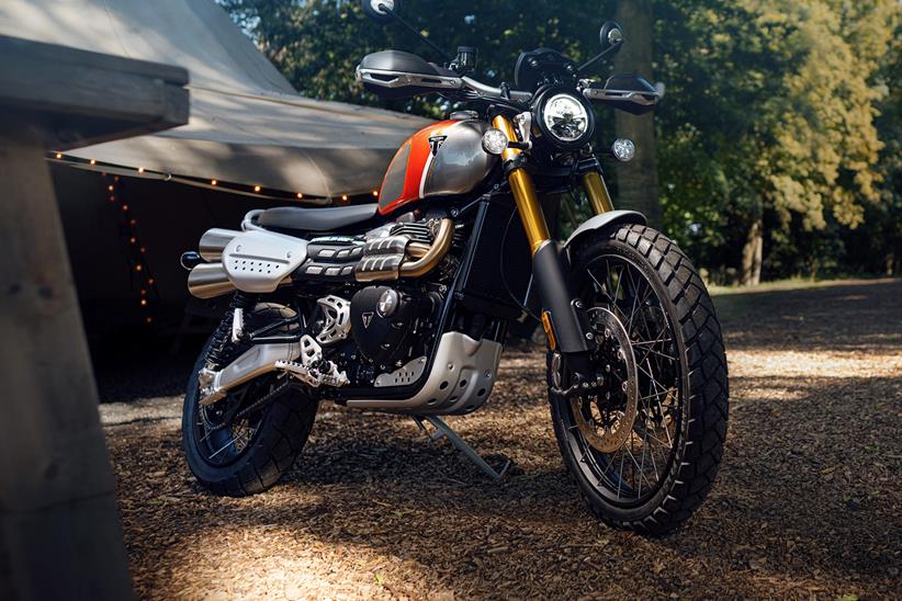 Triumph Scrambler XE Gold Line