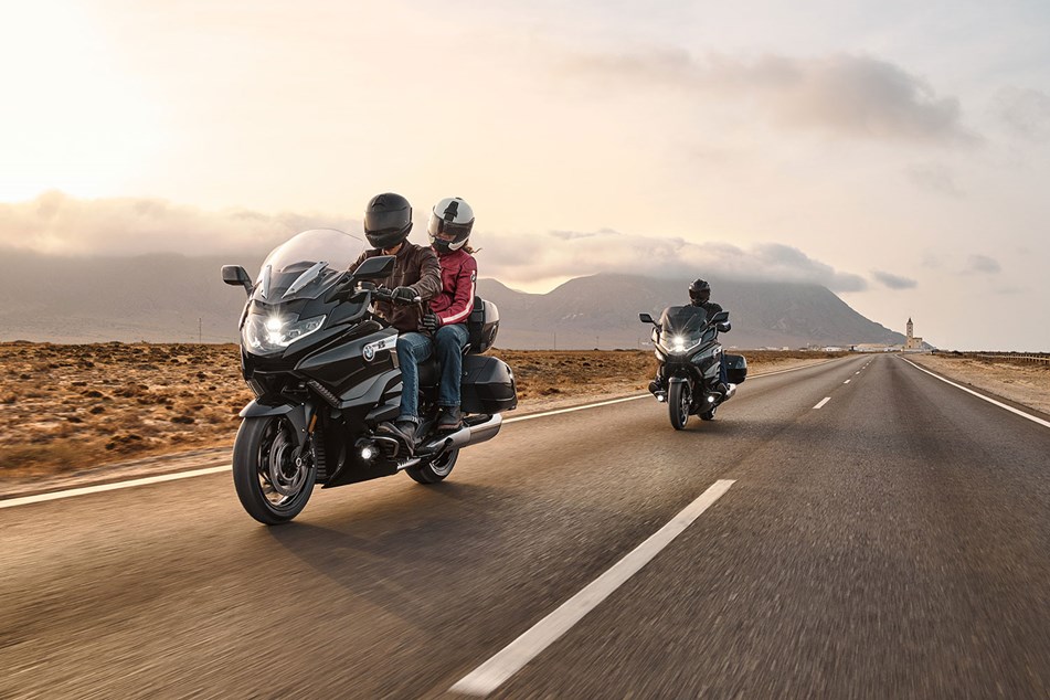 BMW's K1600 tourers get ultra-modern dash, suspension and more