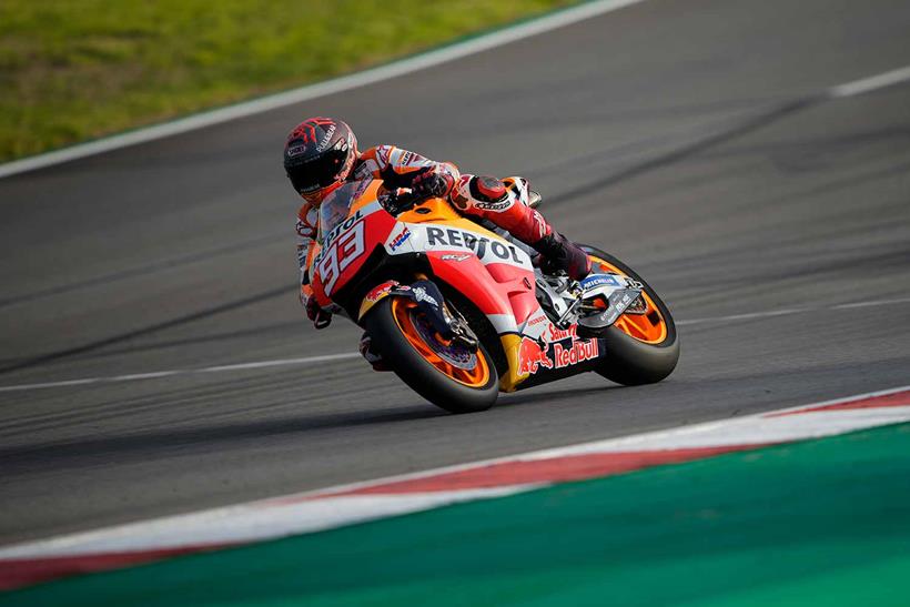 Marquez Portimao Test