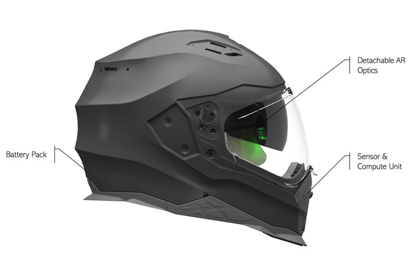 Aegis Rider helmet design