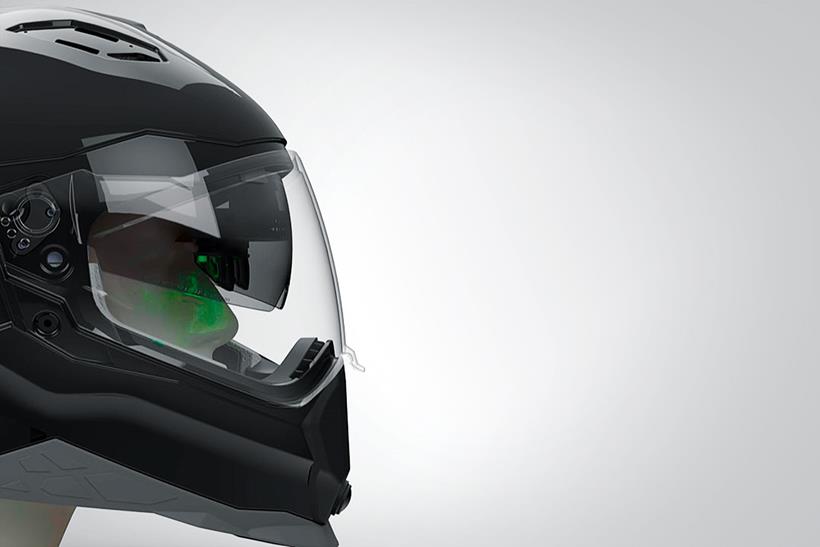 HUD helmets could begin to arrive next year