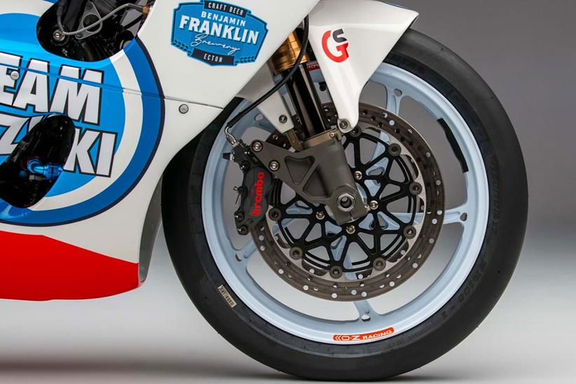 Suzuki GSX-R750 SRAD front wheel