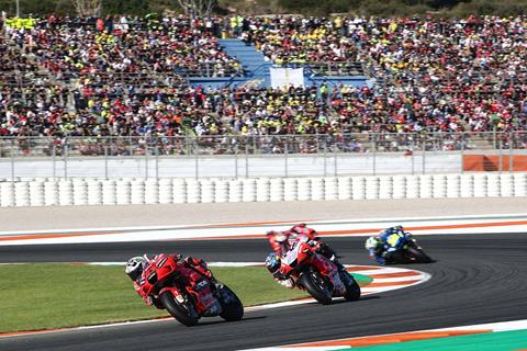 MotoGP: Francesco Bagnaia holds off Jorge Martin to win the season finale