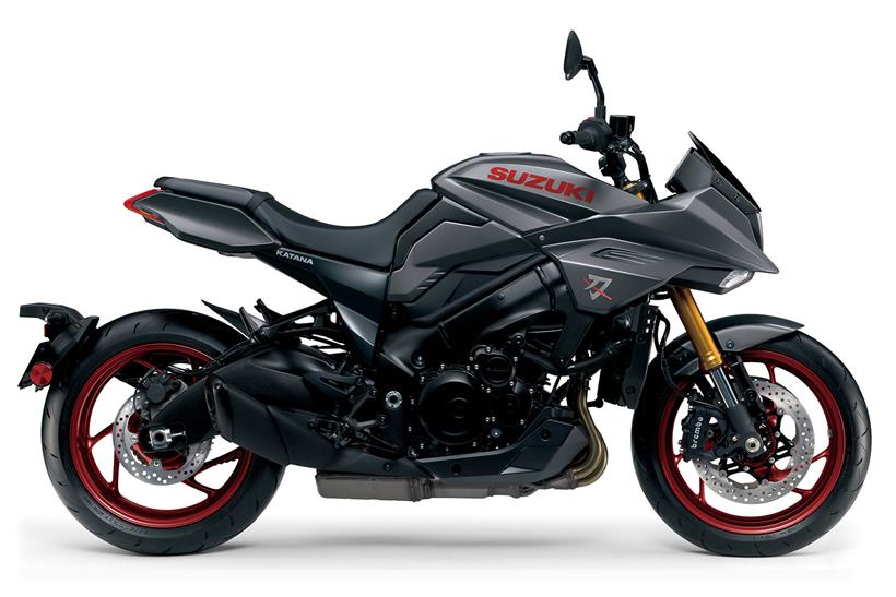 2022 Suzuki Katana finished in grey