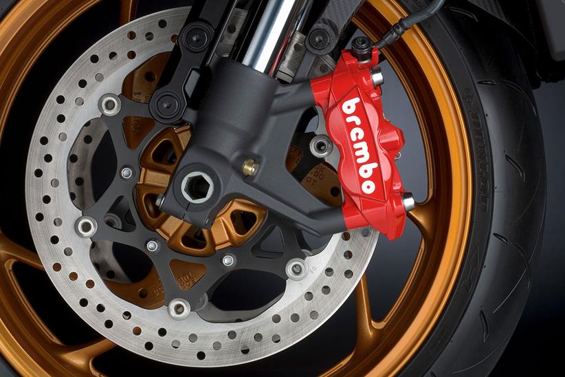 2022 Suzuki Katana front Brembo brake