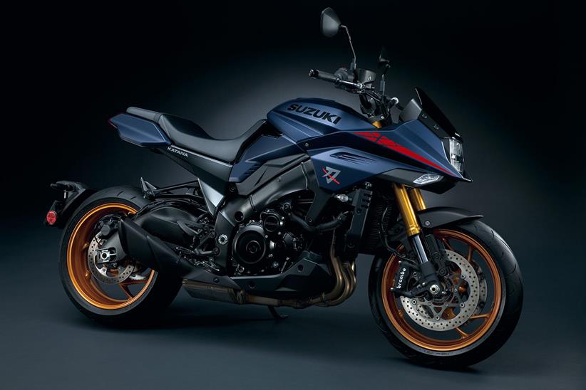 The 2022 Suzuki Katana features new colours