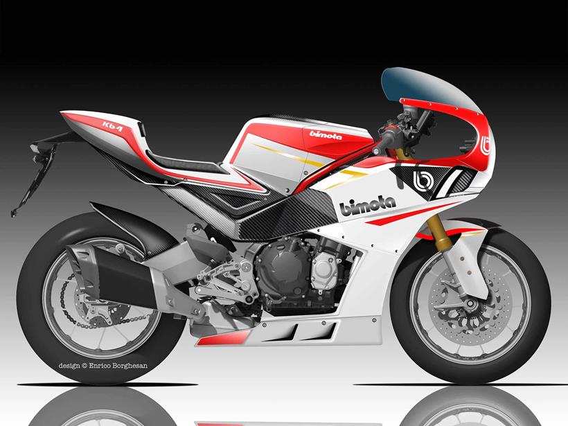 Bimota KB4 design render right side