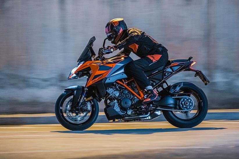 2022 KTM 1290 Super Duke GT left side