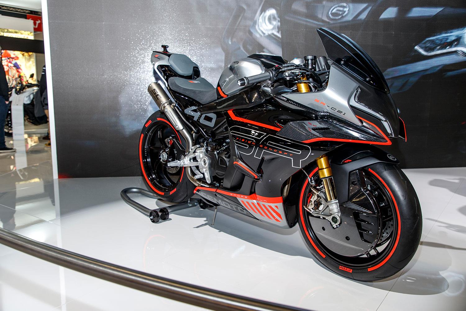 Cfmoto Get Serious With New Track Focussed Sr C21 Sportsbike Concept Mcn