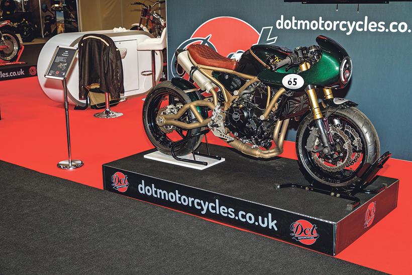 The Dot Motorcycles 650 twins were developed with Guy Martin