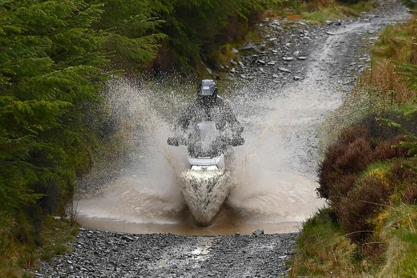 Making a splash on the Harley-Davidson Pan America