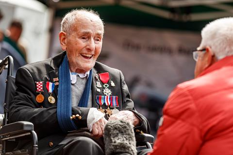 WWII despatch rider Lewis Banham has died