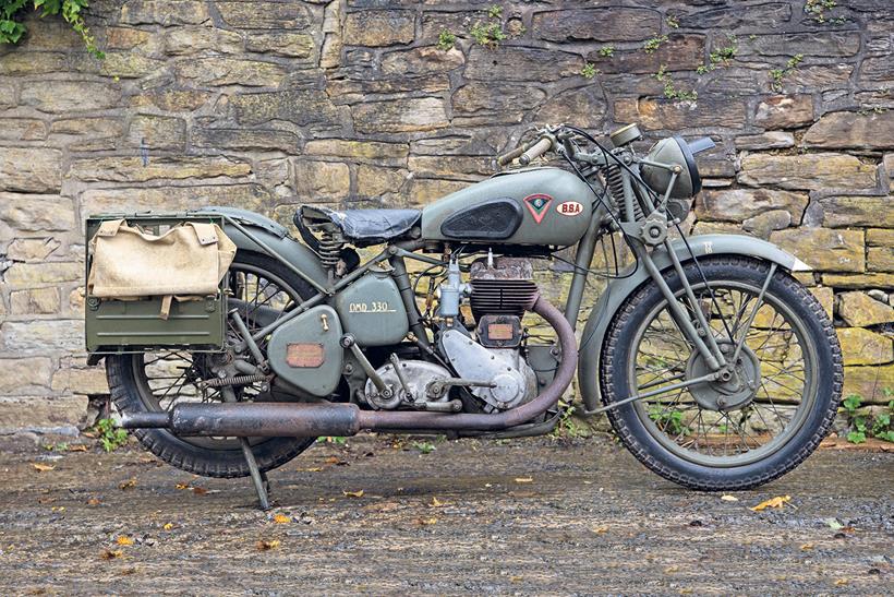 Lewis Banham's BSA M20 'Old Faithful'