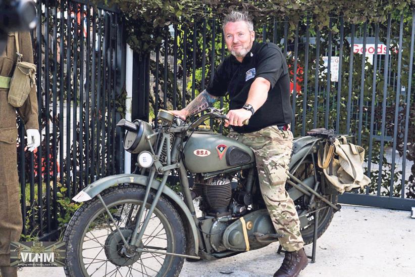 Wayne Hester is part of the team taking the BSA to Germany