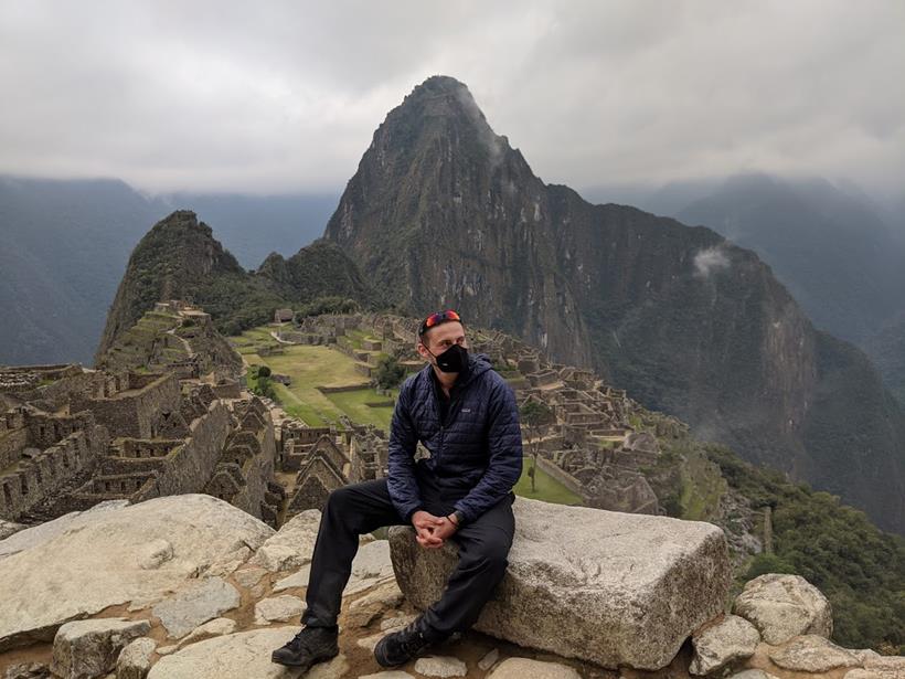 Jack Groves visited an empty Machu Picchu