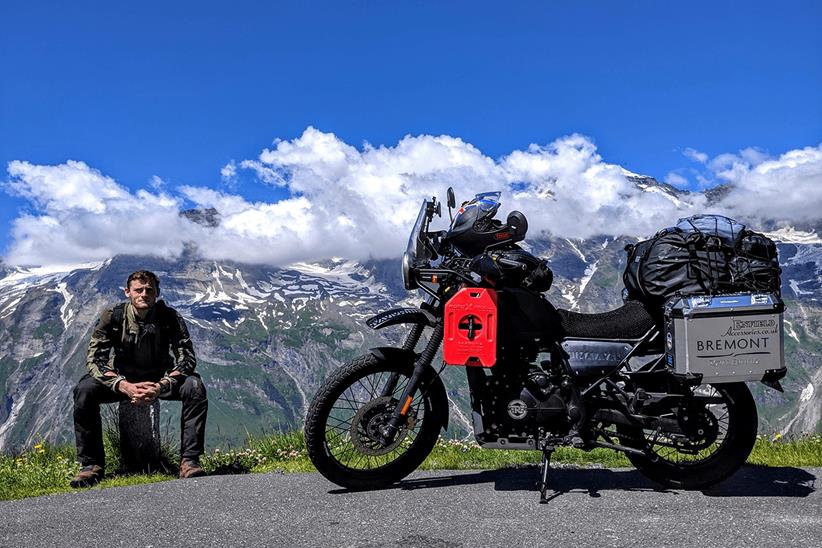 Jack Groves and his Himalayan