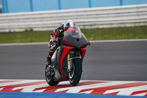 MotoGP: Ducati MotoE bike makes track debut at Misano