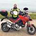 Asad Mirza, 36, flew from Indian to the UK to learn advanced riding techniques