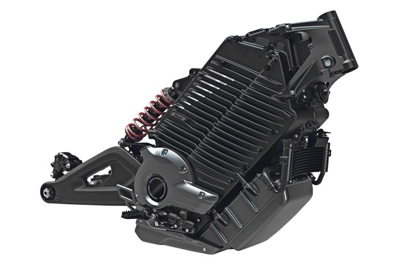 Electric motors are used as monocoque chassis