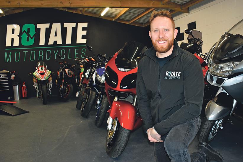 Ross Allison has founded Rotate Motorcycles