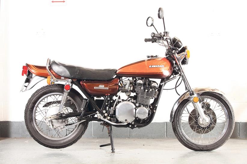 A 1972 Kawasaki Z1